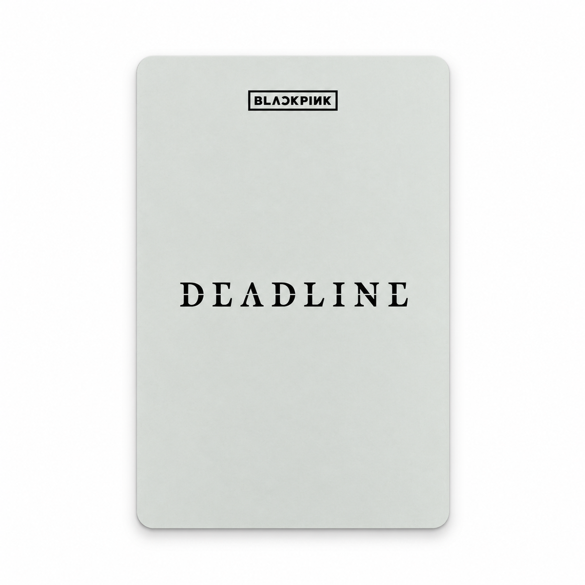 OFFICIAL PHOTOCARD - BLACKPINK 3rd Mini Album DEADLINE - LISA