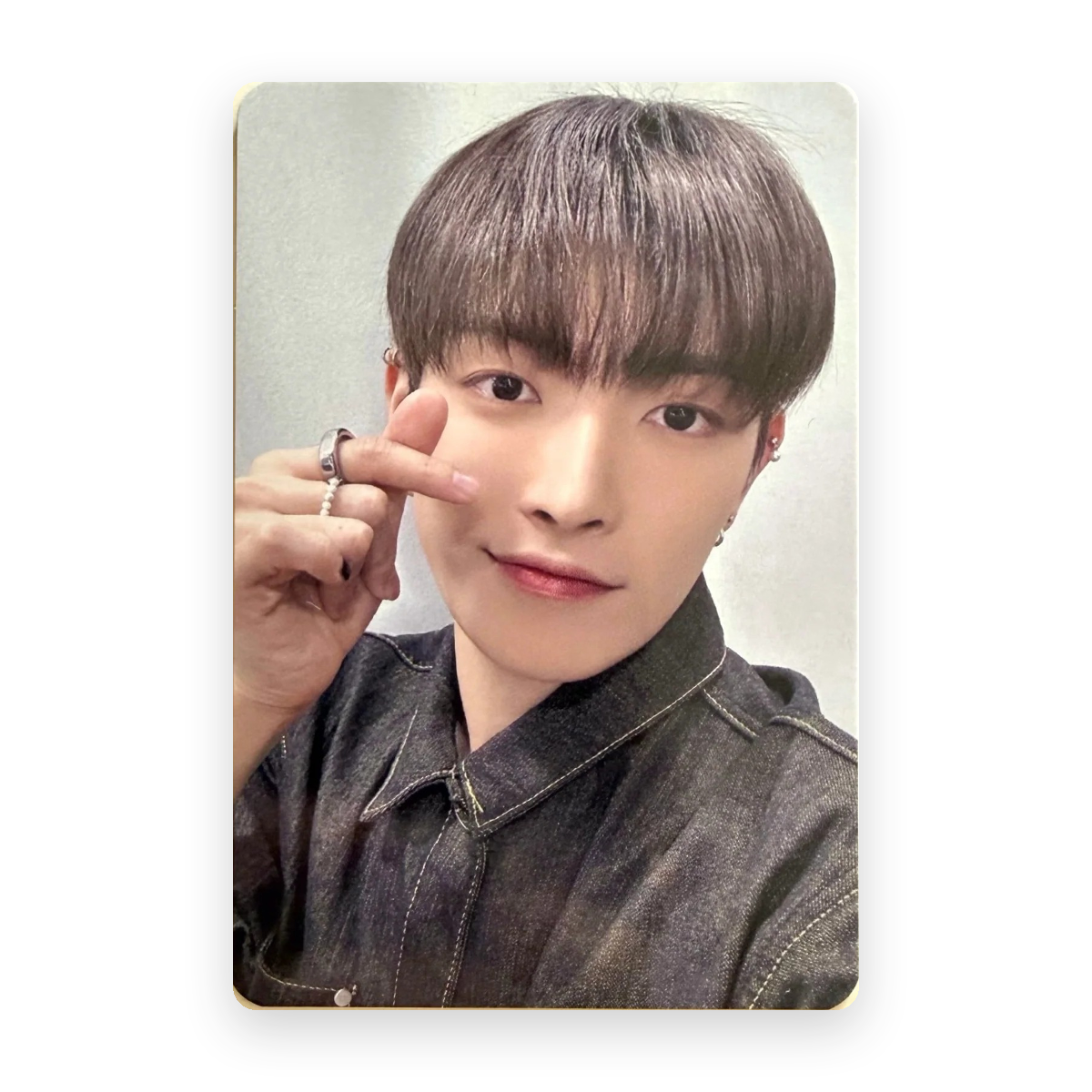 ATEEZ Hongjoong GOLDEN HOUR : Part.1 Soundwave Fansign Official Photocard