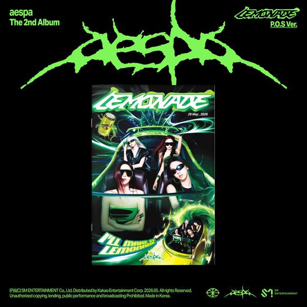 aespa - 2ND FULL ALBUM [LEMONADE] (P.O.S Ver.)
