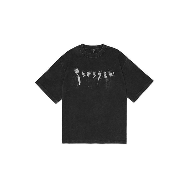 BTS - WORLD TOUR 'ARIRANG' S/S Photo T-Shirt (Black)
