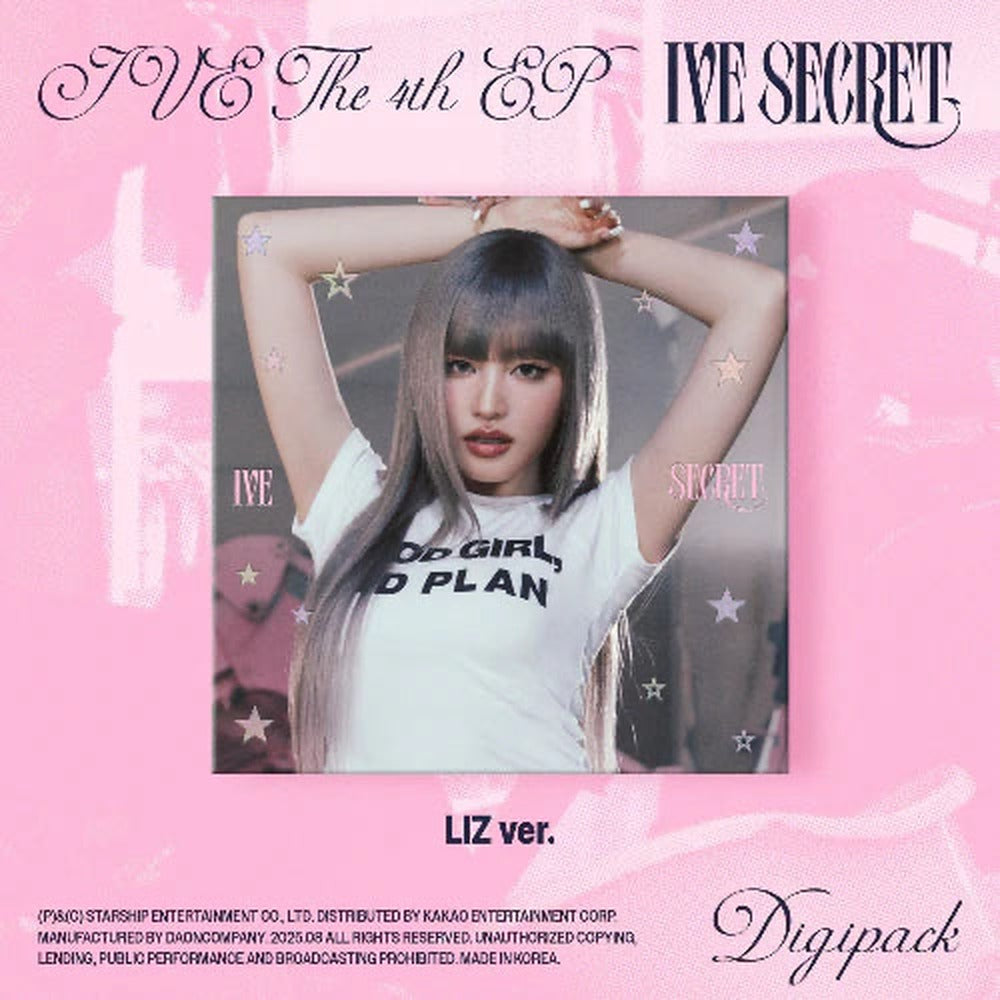 IVE - 4th EP 'IVE SECRET' (Digipack ver.)