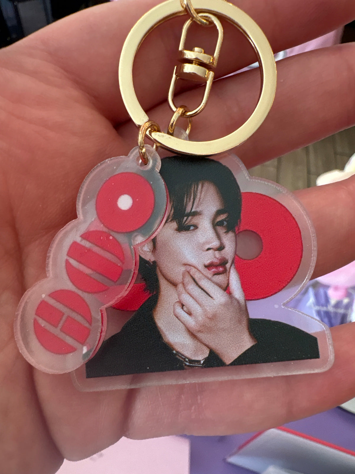 BTS Arirang Photo Keychain