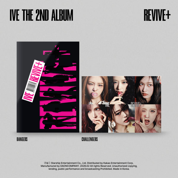 IVE - THE 2ND ALBUM [REVIVE+] (BANGERS / CHALLENGERS Ver.)