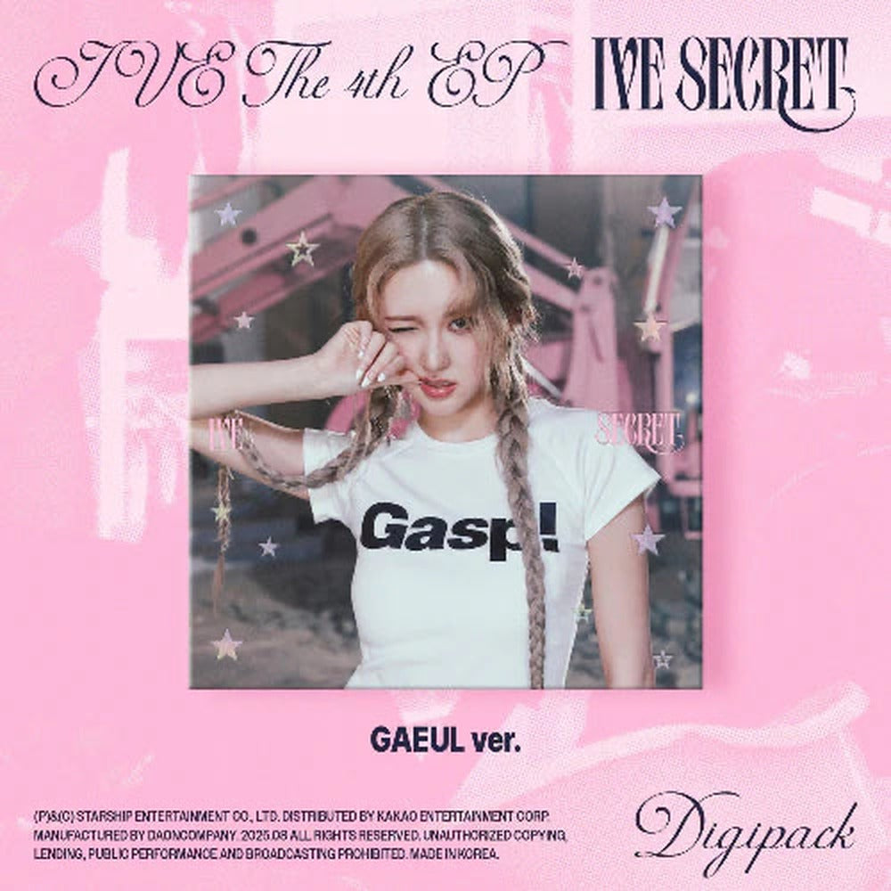 IVE - 4th EP 'IVE SECRET' (Digipack ver.)