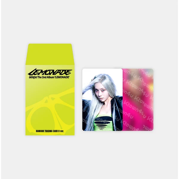 aespa - LEMONADE MD TRADING CARD (B Ver.)